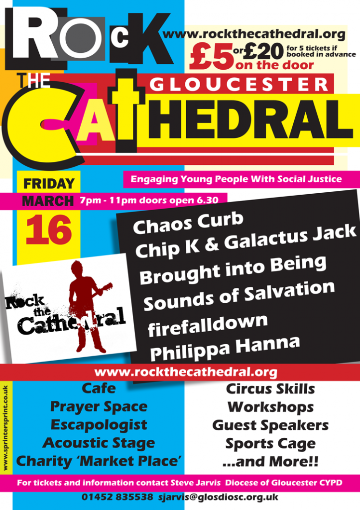 Rock The Cathedral Poster
